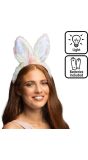 Bunny Diadeem met Verlichting Pastel Dames