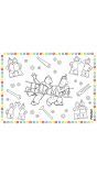 Buurman en Buurman Kinderfeestje Placemats 6 Stuks