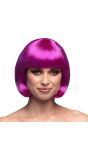 Cabaret Boblijn Pruik Paars
