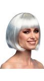 Cabaret Boblijn Pruik Wit