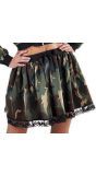 Camouflage Rokje Vrouwen