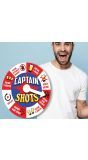 Captain Shots Roulette Schild 40cm