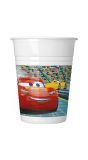 Cars Kinderfeestje Plastic Bekers 8 Stuks