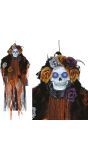 Catrina Skelet Hang Decoratie met Licht en Geluid