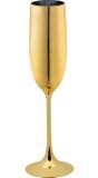 Champagneglas Goud Plastic