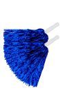 Cheerleader Pompoms Blauw Set Dames