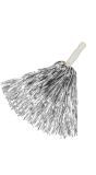 Cheerleader Pompoms Zilver Set Dames