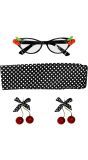 Cherry 50's Dame Accessoire Set