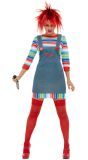 Chucky Vrouwen Kostuum