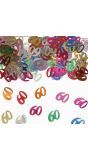 Cijfer 60 Tafeldecoratie Sierconfetti Verjaardag