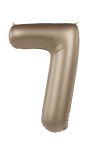 Cijfer 7 Folieballon Goud 86 cm