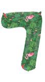 Cijfer 7 Jungle Folieballon