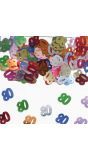 Cijfer 80 Tafeldecoratie Sierconfetti Verjaardag