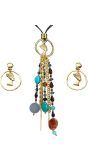 Cleopatra Accessoires set Ketting met Oorbellen