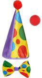 Clown Accessoire Setje Kind