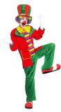 Clown Fluweel Kostuum