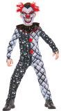 Clown Kostuum Jongens Zwart Wit Rood