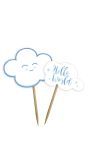 Cocktail Prikkers Babyshower Jongen 24 Stuks