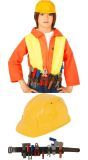 Complete Bouwvakker Accessoire set Kind