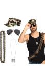 Complete Soldaten Accesoireset 4-Delig