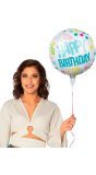 Confetti Happy Birthday Folie Ballon