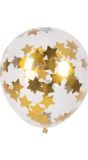 Confettiballonnen met Sterren 5 Stuks