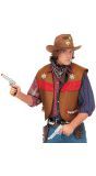 Cowboy James Rood Bruin Vest Volwassen