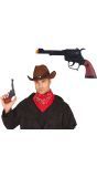 Cowboy Revolver Zwart