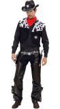 Cowboy Zwart Kostuum