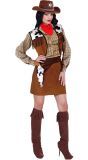 Cowgirl Wild West Kostuum