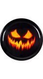 Creepy Pumpkin Halloween Thema Dienblad