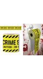 Crime Scene Dubbelzijdige Wc-Papier Rol Halloween