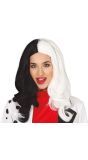 Cruella De Vil Glamour Pruik
