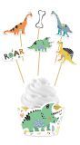 Cupcake Versiering set Dino Roars