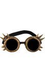 Cyber Steampunk Bril Koper