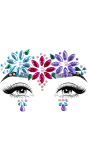 Dahlia Gezicht Jewel Stickers