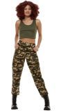 Dames Camouflage Strijder Kostuum