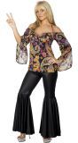 Dames Hippie Kostuum met Wijde Broek