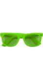 Dance Party Bril Neon Groen