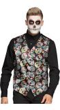 Day Of The Dead Skulls Gilet