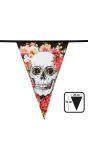 Day Of The Dead Thema Feest Vlaggenlijn