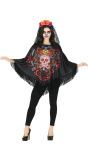 Day Of The Death Poncho Dames