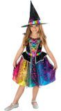 Deluxe Barbie Heks Regenboog Kostuum Meisjes