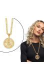 Deluxe Gouden Dollar Ketting