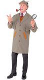 Detective Kostuum Grijs Heren