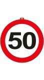 Deurbord Verkeersbord 50 Jaar