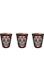 Dia De Catrina 3 Shotglaasjes
