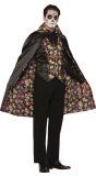 Dia De Los Muertos Cape
