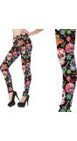 Dia De Los Muertos Legging Dames