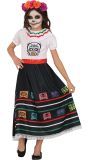 Dia De Los Muertos Mexico Jurk Meisjes
